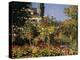 Flowering Garden in Sainte-Adresse-Claude Monet-Premier Image Canvas