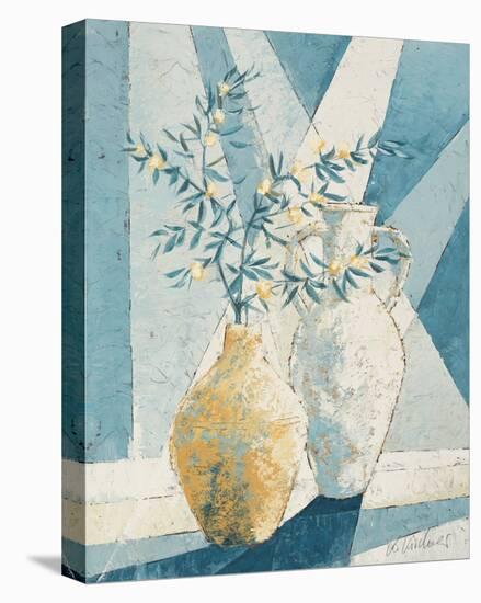 Flowering Olive Tree Branch-Karsten Kirchner-Stretched Canvas