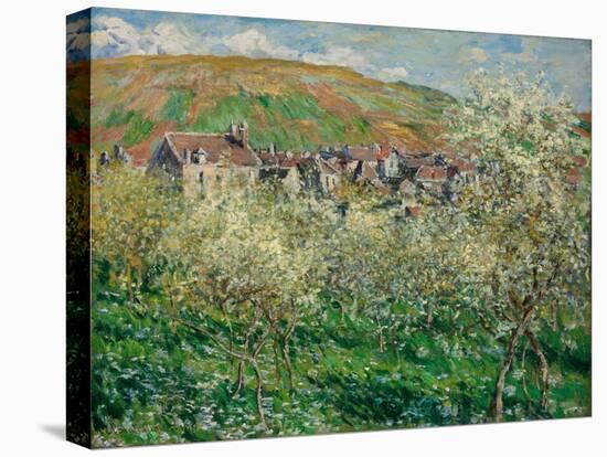 Flowering Plum Trees, 1879-Claude Monet-Premier Image Canvas