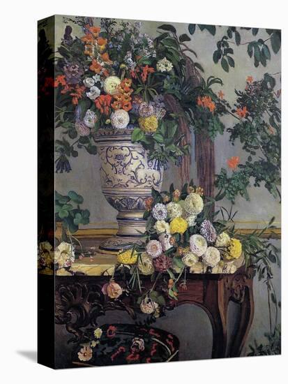 Flowers, 1868-Frederic Bazille-Premier Image Canvas