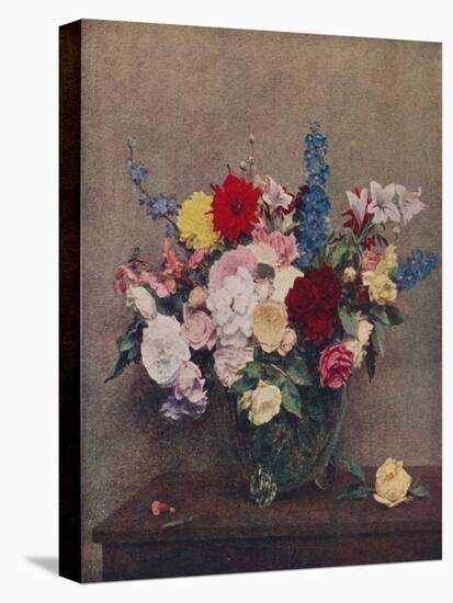 'Flowers', 1886, (c1915)-Henri Fantin-Latour-Premier Image Canvas