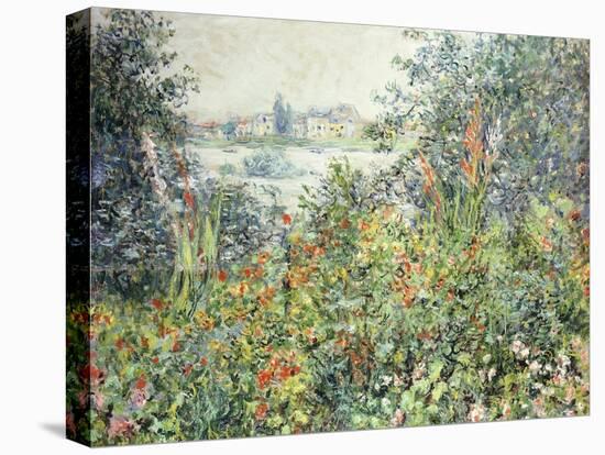 Flowers at Vetheuil; Fleurs a Vetheuil, 1881-Claude Monet-Premier Image Canvas