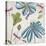 Flowers & Dragonflies-Tandi Venter-Stretched Canvas