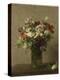 Flowers from Normandy-Henri Fantin-Latour-Stretched Canvas