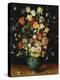 Flowers in a Blue Vase, about 1608-Jan Brueghel the Elder-Premier Image Canvas