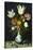 Flowers in a Porcelain Vase, C1600-Ambrosius Bosschaert-Premier Image Canvas