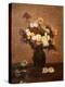 Flowers in a Vase, 1872-Henri Fantin-Latour-Premier Image Canvas