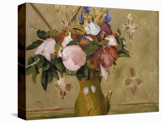 Flowers in a Vase, C. 1886-Paul C?zanne-Premier Image Canvas