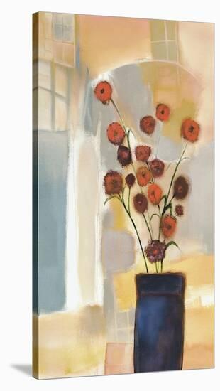 Flowers in the Archway-Nancy Ortenstone-Stretched Canvas