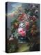 Flowers (Oil on Canvas)-Le Riche-Premier Image Canvas