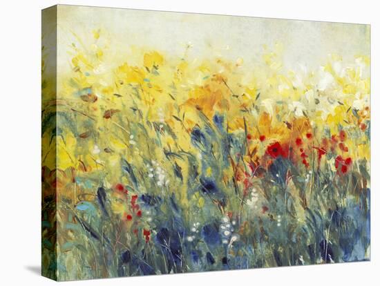 Flowers Sway I-Tim O'toole-Stretched Canvas