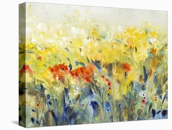 Flowers Sway II-Tim O'toole-Stretched Canvas