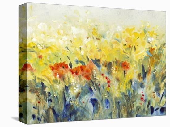 Flowers Sway II-Tim O'toole-Stretched Canvas