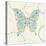 Flutterby Blooms IV-Jess Aiken-Stretched Canvas