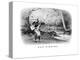 Fly Fishing-Currier & Ives-Stretched Canvas