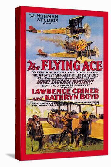 Flying Ace Movie Poster-null-Stretched Canvas