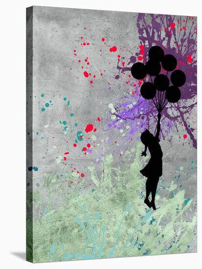 Flying Balloon Girl-Banksy-Premier Image Canvas