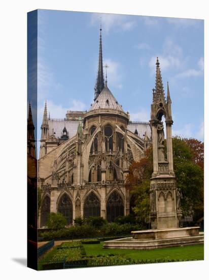 Flying Buttresses of Notre-Dame, Paris, France-Lisa S. Engelbrecht-Premier Image Canvas