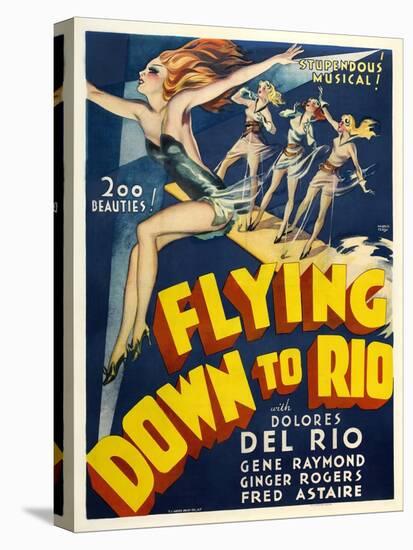 Flying Down To Rio, 1933, Directed by Thornton Freeland-null-Premier Image Canvas