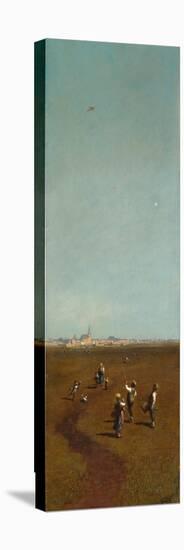Flying Kites, Ca 1880-1885-Carl Spitzweg-Premier Image Canvas