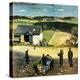 "Flying Kites", March 18, 1950-John Falter-Premier Image Canvas