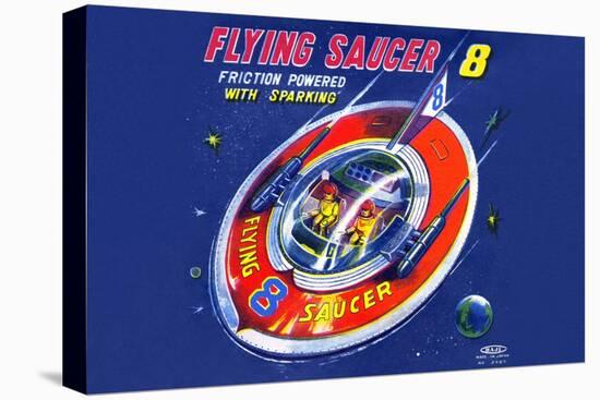 Flying Saucer 8-null-Stretched Canvas