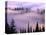 Fog Lifting over Trees-Darrell Gulin-Premier Image Canvas