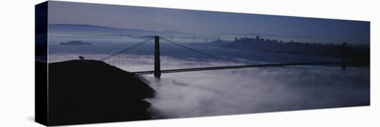 Fog over Golden Gate Bridge, San Francisco, California, USA-null-Premier Image Canvas