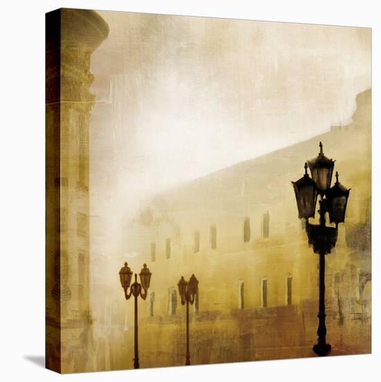 Fog Town I-James McMasters-Stretched Canvas