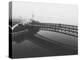 Fog White Out Bridge at Lake Merritt, Oakland-null-Premier Image Canvas