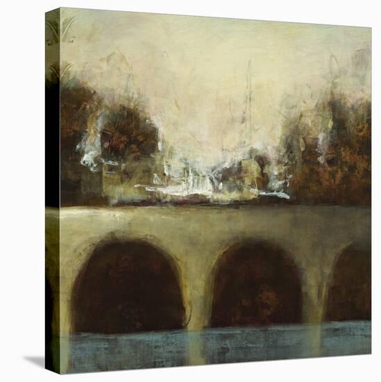 Foggy Bridge II-Randy Hibberd-Stretched Canvas