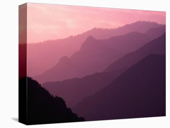 Foggy Hills in Sequoia National Park-Bill Ross-Premier Image Canvas