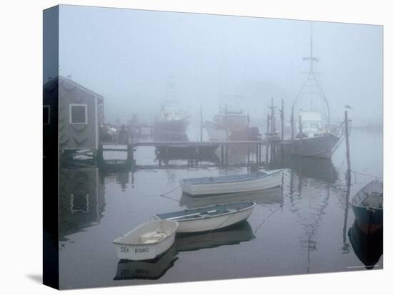 Foggy Morning in Menemsha Harbor on Martha's Vineyard-Alfred Eisenstaedt-Premier Image Canvas
