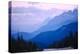 Foggy mountainous landscape of Banff National Park, Banff, Alberta, Canada-Panoramic Images-Premier Image Canvas