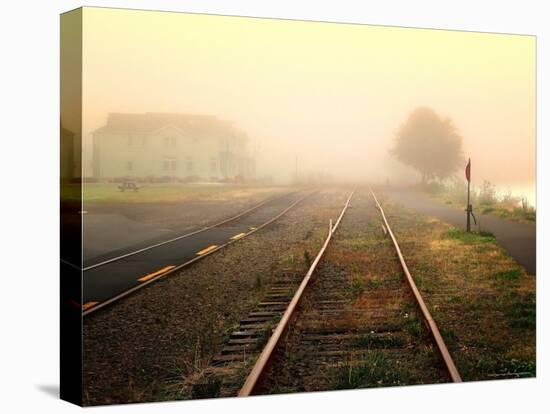 Foggy on the Tracks-Jody Miller-Premier Image Canvas