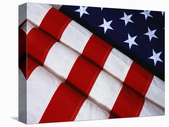 Folded American Flag-Joseph Sohm-Premier Image Canvas