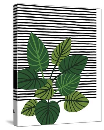 Foliage Grid Stretched Canvas Print by Kristine Hegre | Art.com