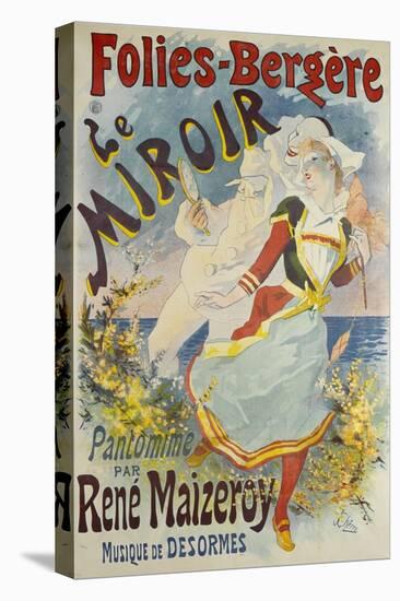 Folies Bergere, Le Miroir-Jules Chéret-Premier Image Canvas
