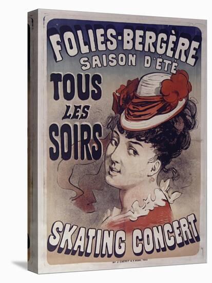 Folies Bergére Skating Concert-null-Premier Image Canvas