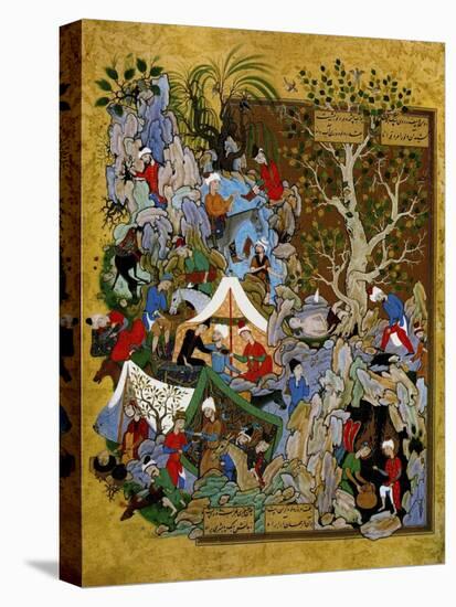 Folio from Haft Awrang (Seven Throne), by Jami, 1539-1543-Muzaffar Ali-Premier Image Canvas