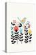 Folk Art Garden-Annie Bailey Art-Stretched Canvas