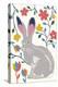 Folklore Hare-Emilie Ramon-Stretched Canvas