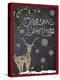 Folklore Reindeer Snowflakes-Cyndi Lou-Premier Image Canvas