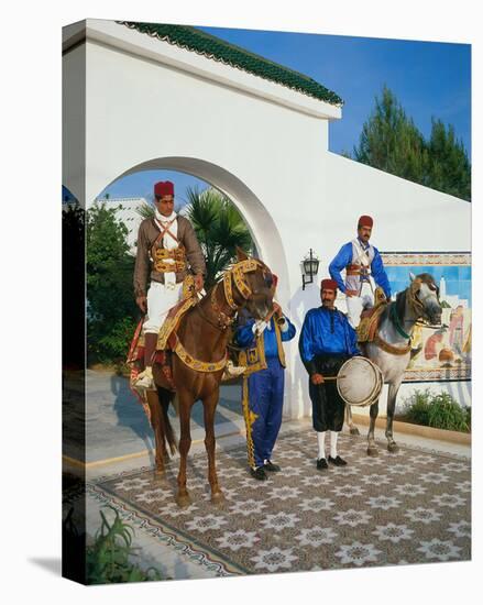 Folkloric show, Tunisia-null-Stretched Canvas