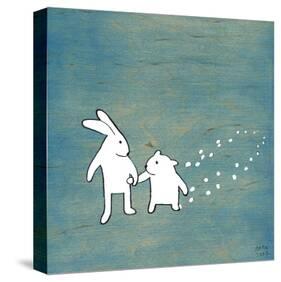 Follow Your Heart, Go Together-Kristiana Pärn-Stretched Canvas
