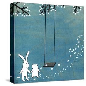 Follow Your Heart- Let's Swing-Kristiana Pärn-Stretched Canvas