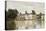 Fontainebleau - View of the Chateau and Lake-Jean-Baptiste-Camille Corot-Premier Image Canvas