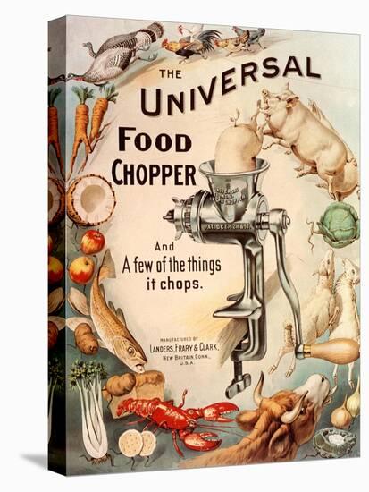 Food Choppers Mincers the Universal Cooking Appliances Gadgets, USA, 1890-null-Premier Image Canvas