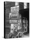 Food Store Called Leo's Place Covered with Beverage Ads Incl. Coca Cola, 7 Up, Dr. Pepper and Pepsi-Alfred Eisenstaedt-Premier Image Canvas