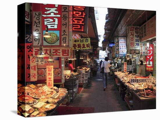 Food Vendors, Namdaemun Market, Seoul, South Korea, Asia-Wendy Connett-Premier Image Canvas